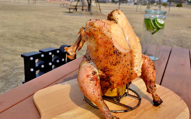 上級者向け！ビア缶チキンの作り方